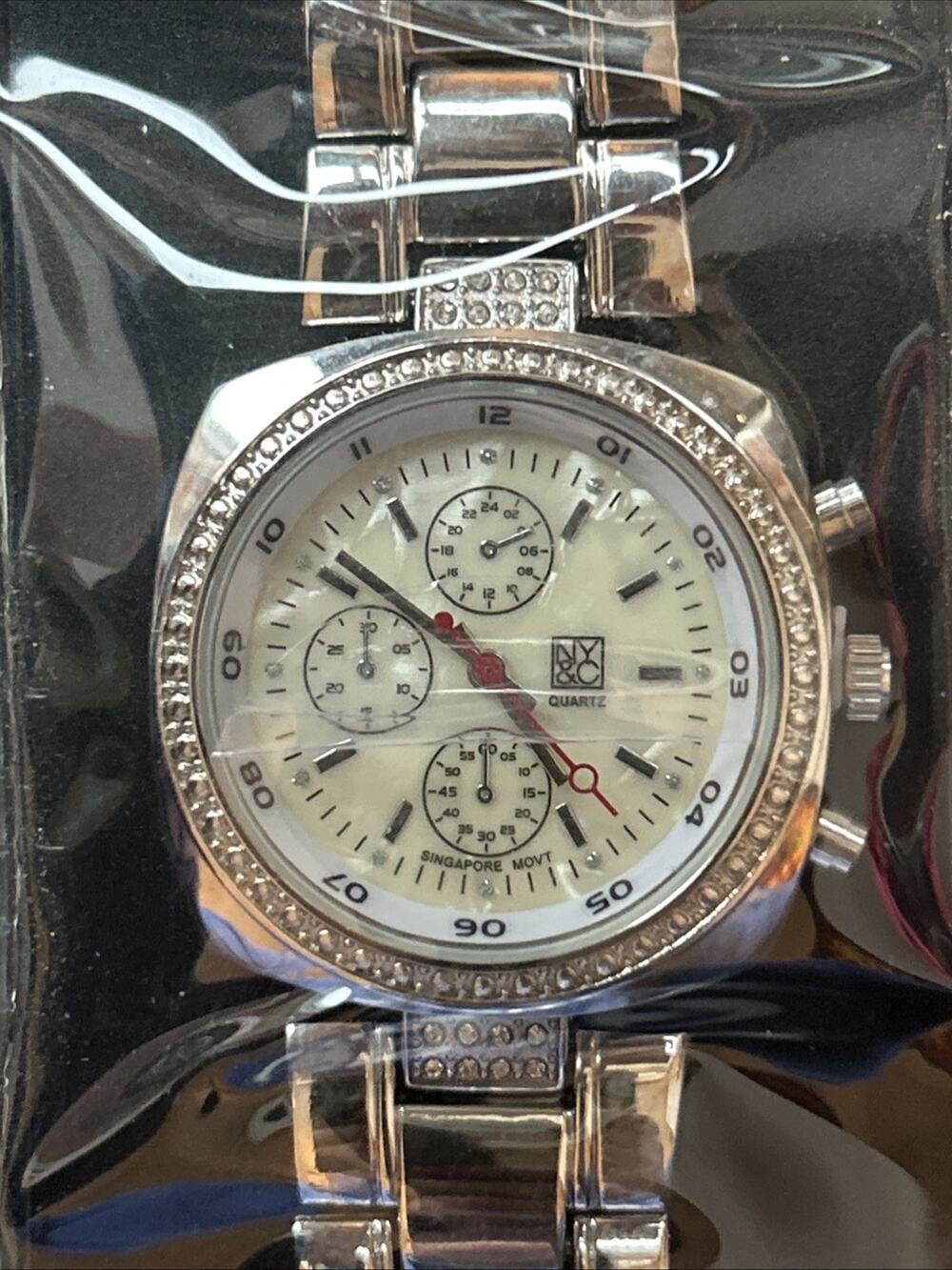NY&C Silver Tone Women’s Quartz Watch